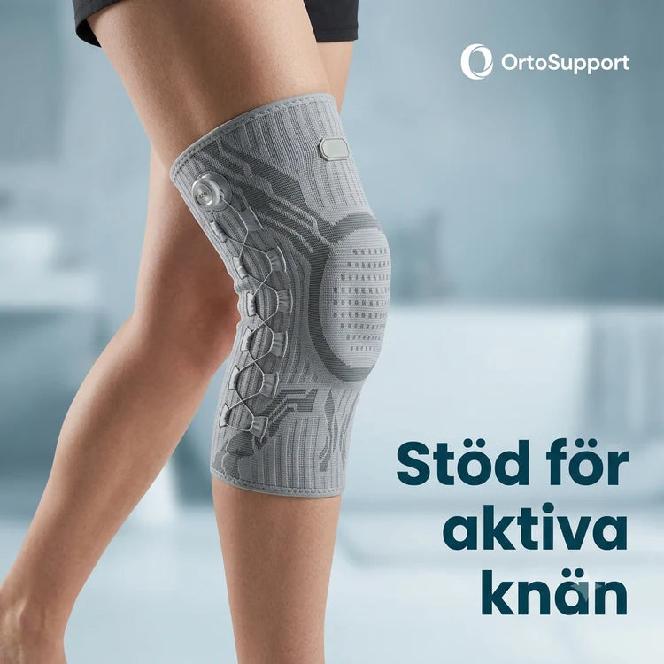 Stöd för aktiva knän